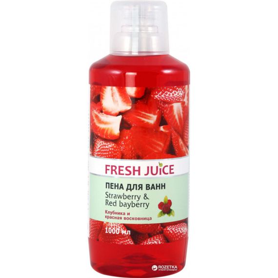 Pena \ Пена для ванн Fresh Juice Strawberry &amp; Red Bayberry 1000 мл