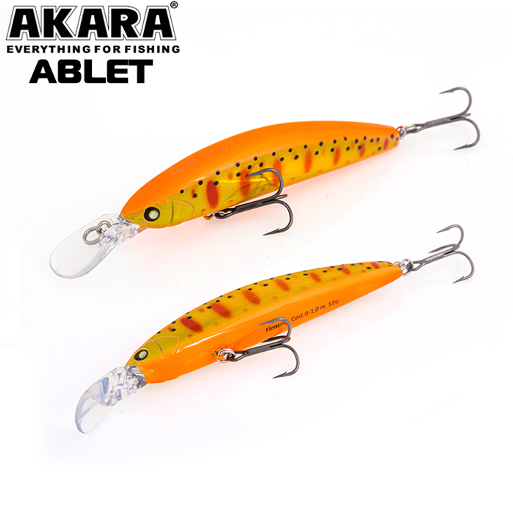 Воблер Akara Ablet 90F 12гр. (3/7 oz 3,5 in) A177