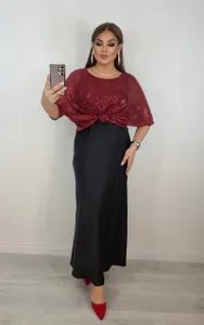 Платье с накидкой 03573-2 Фабрика Моды