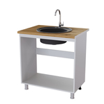 Берн Рабочий стол с мойкой 800 8М