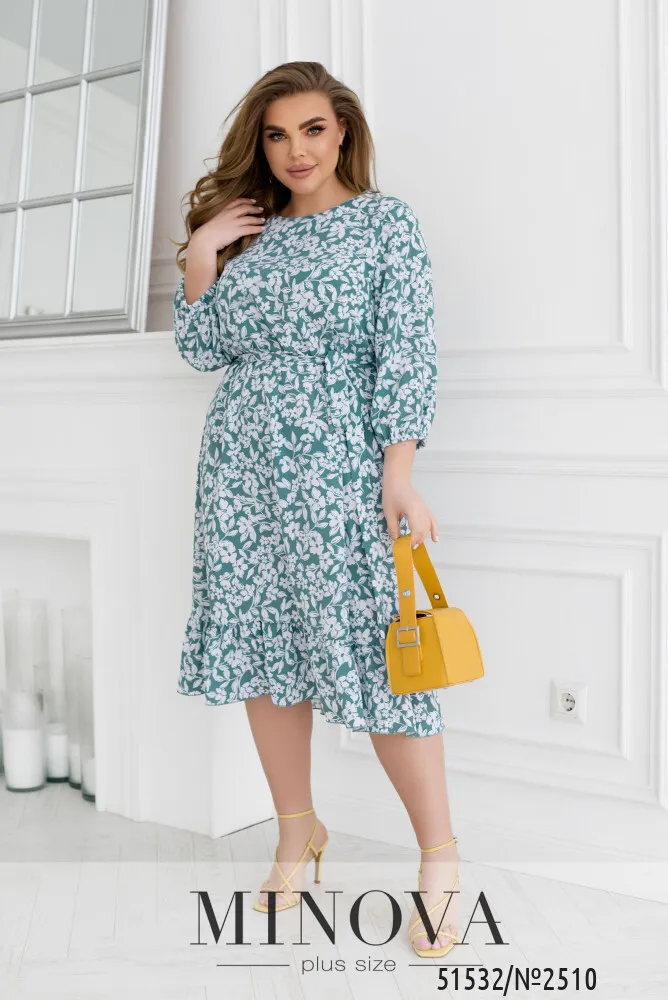 Платье 2510-мята Minova