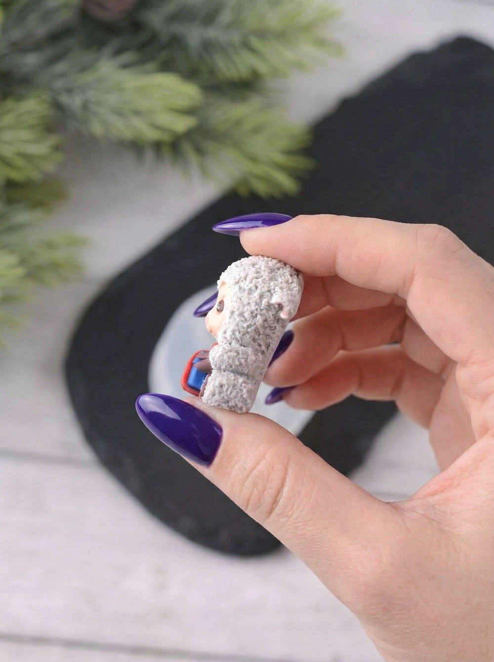 Силиконовый молд "Овечка" #2