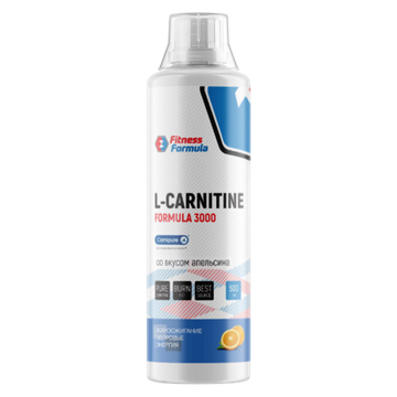 Fitness Formula L-Carnitine 3000 500 ml , Л - Карнитин Апельсин