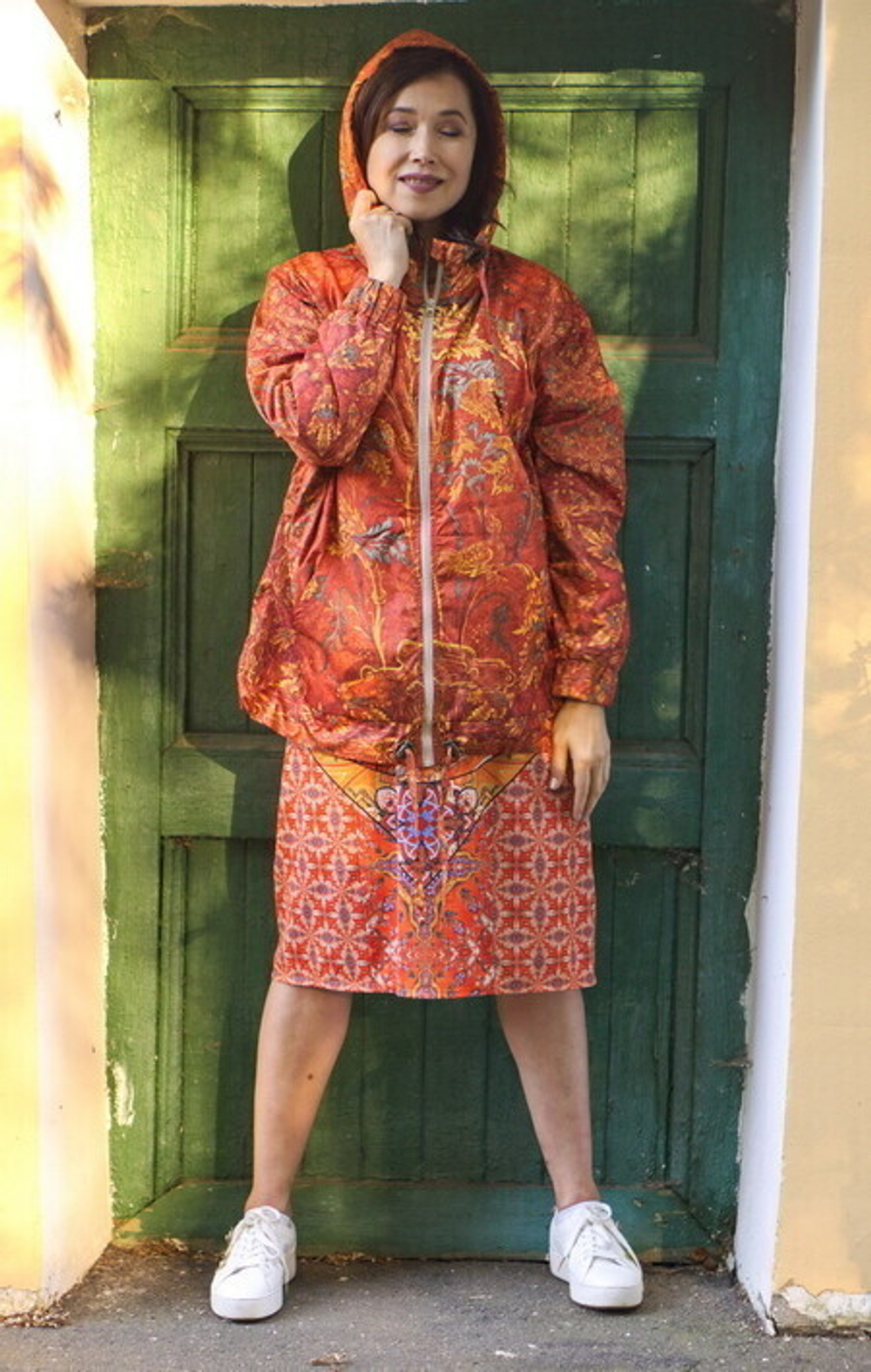 Куртка "Золотой Иран", по мотивам живописи персидского художника 16 века Султана Мухаммеда