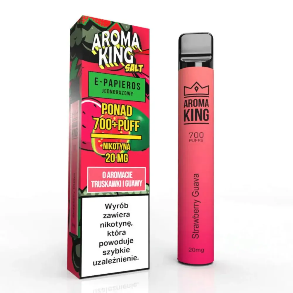 Aroma King Salt 700 - Strawberry Guava (2% nic)