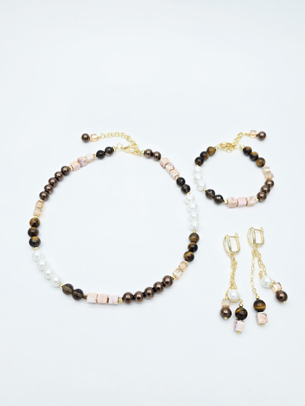 91003701 Колье Selena Pearls