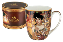 Кружка 0,4 л Адель (Г.Климт) Carmani