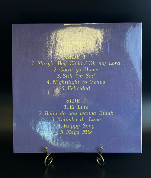 LP Boney M - Gold - 20 Super Hits - Volume 2. Виниловая пластинка 12 дюймов
