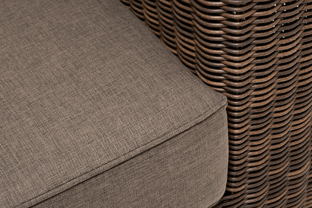 "Боно" лаунж-зона из искусственного ротанга, цвет коричневый