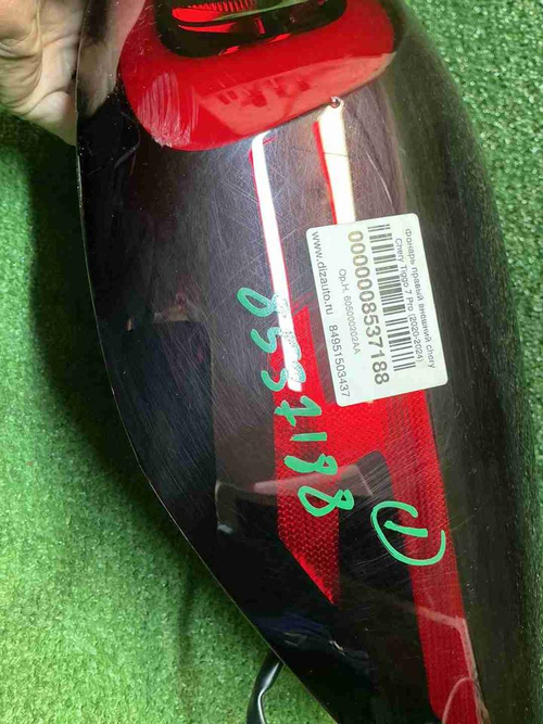 Фонарь правый внешний Chery Tiggo 7 Pro (20-24)