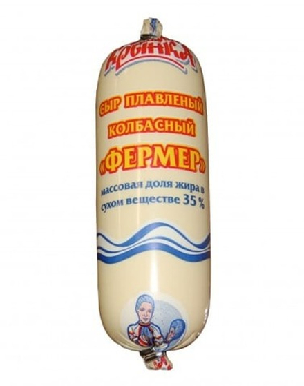 Сыр плавленый колбасный "Фермер" 250г. Бабушкина крынка
