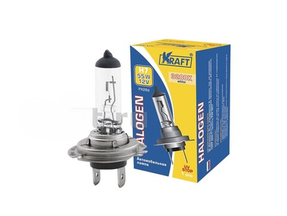 Автолампа 12V H7 55W Kraft
