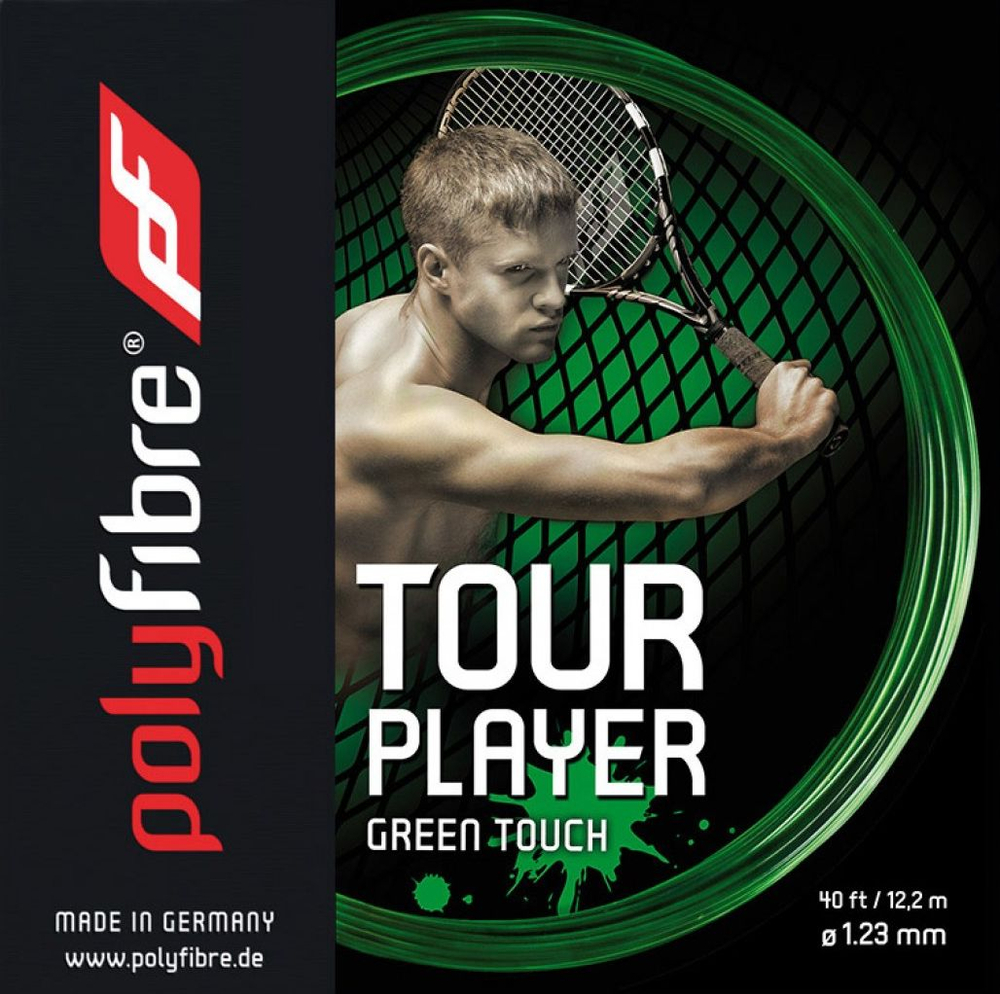 Теннисные струны Polyfibre Tour Player Green Touch (12,2 m)