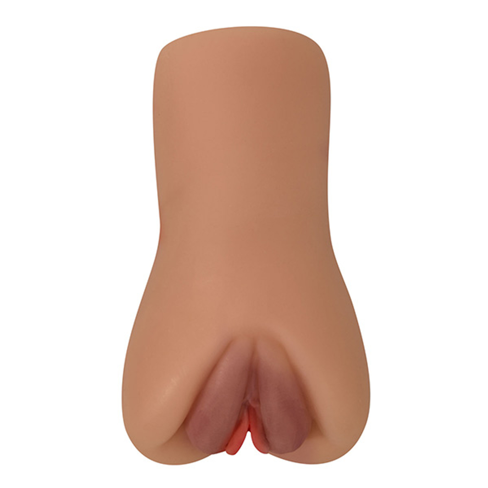 Коричневый мастурбатор-вагина 16,5см Pretty Love Crazy Bull Eliana Realistic Pussy BM-009235N-1