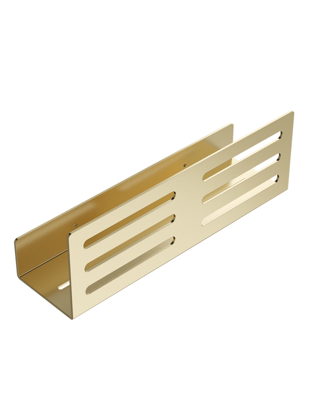 Полка для душа STWORKI Стокгольм S36376GM подвесная, матовое золото