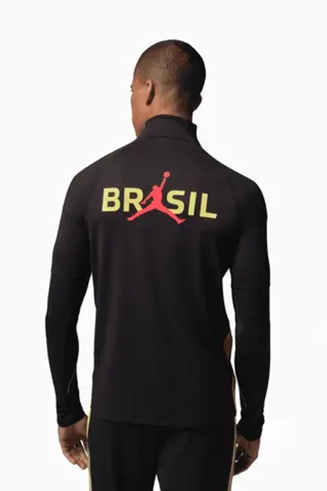 Кофта Nike Brazil x Jordan 2026 Strike - черный