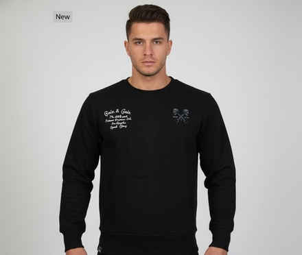 Свитшот черный Yakuza Premium 3921