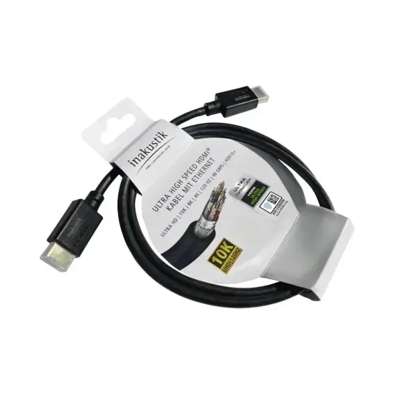 Inakustik White Line Ultra High Speed HDMI 1.5m