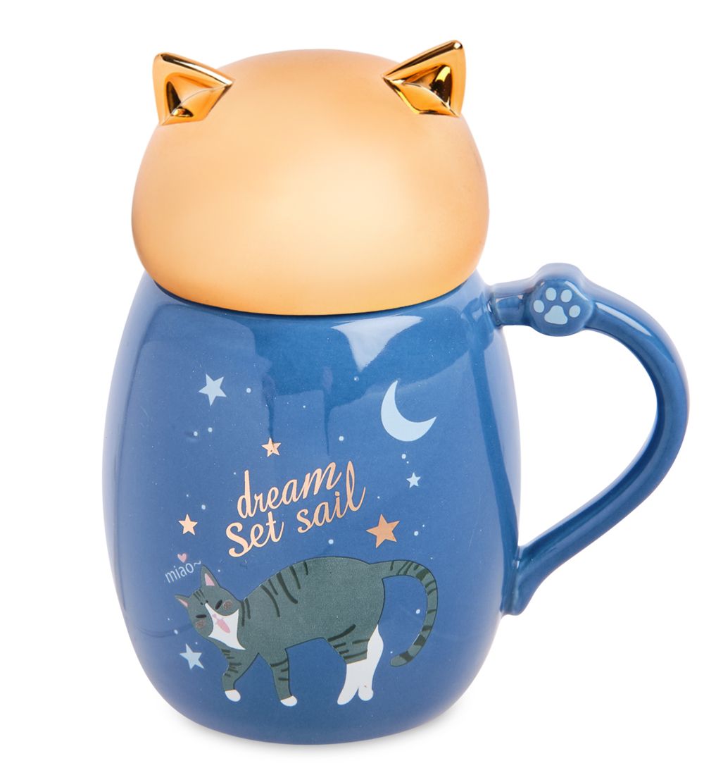 GAEM Art MUG-389/2 Кружка «Без кота и жизнь не та»