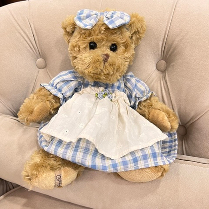 Мишка в клетчатом платьице Bukowski