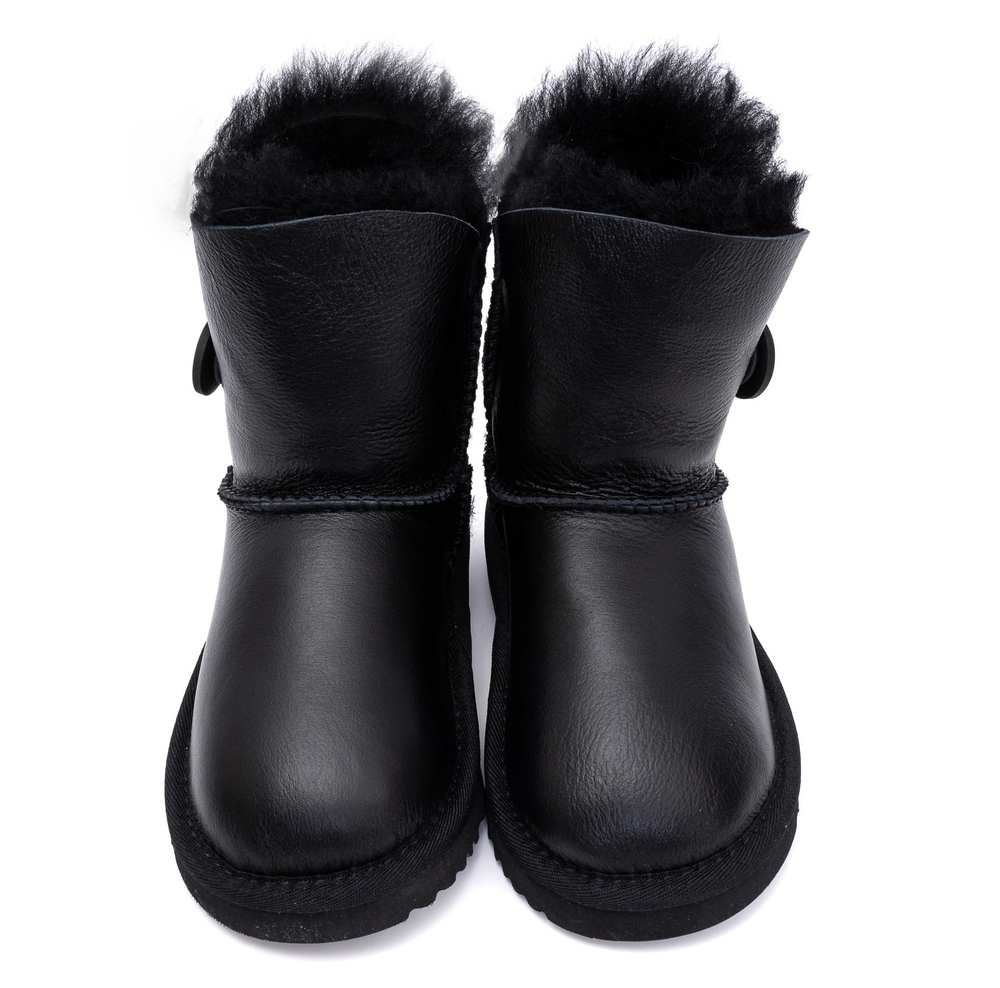 UGG Kids Bailey Button II Metallic Black