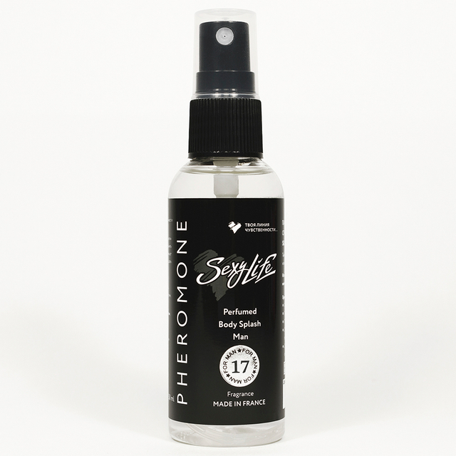 Парфюмированный спрей для тела с феромонами Мужской № 17 31196
