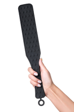 Шлепалка TOYFA Theatre силикон черная 37,5 см