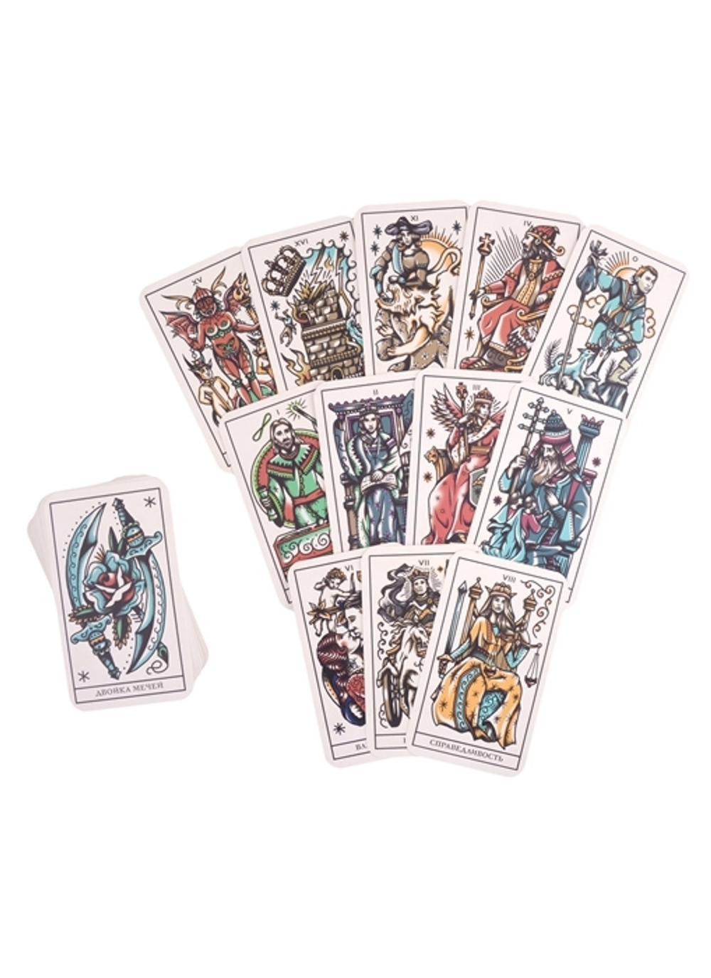 Набор "Tattoo Tarot / Тату Таро. Чернила & Интуиция"