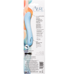 Вибромассажер для точки G Azure Collection Contoured G голубой 22,75 см