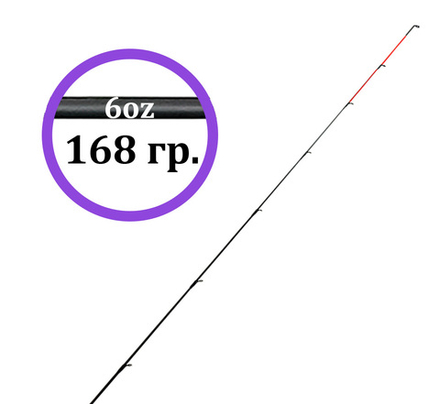 Квивертип 6oz (carbon) 3.5мм к Волжанка Мастер 4.16м 100+; 4.32м 120+; 4.32м 140+