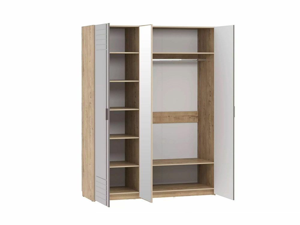 Спальня Livorno 2 дуб бунратти / софт графит