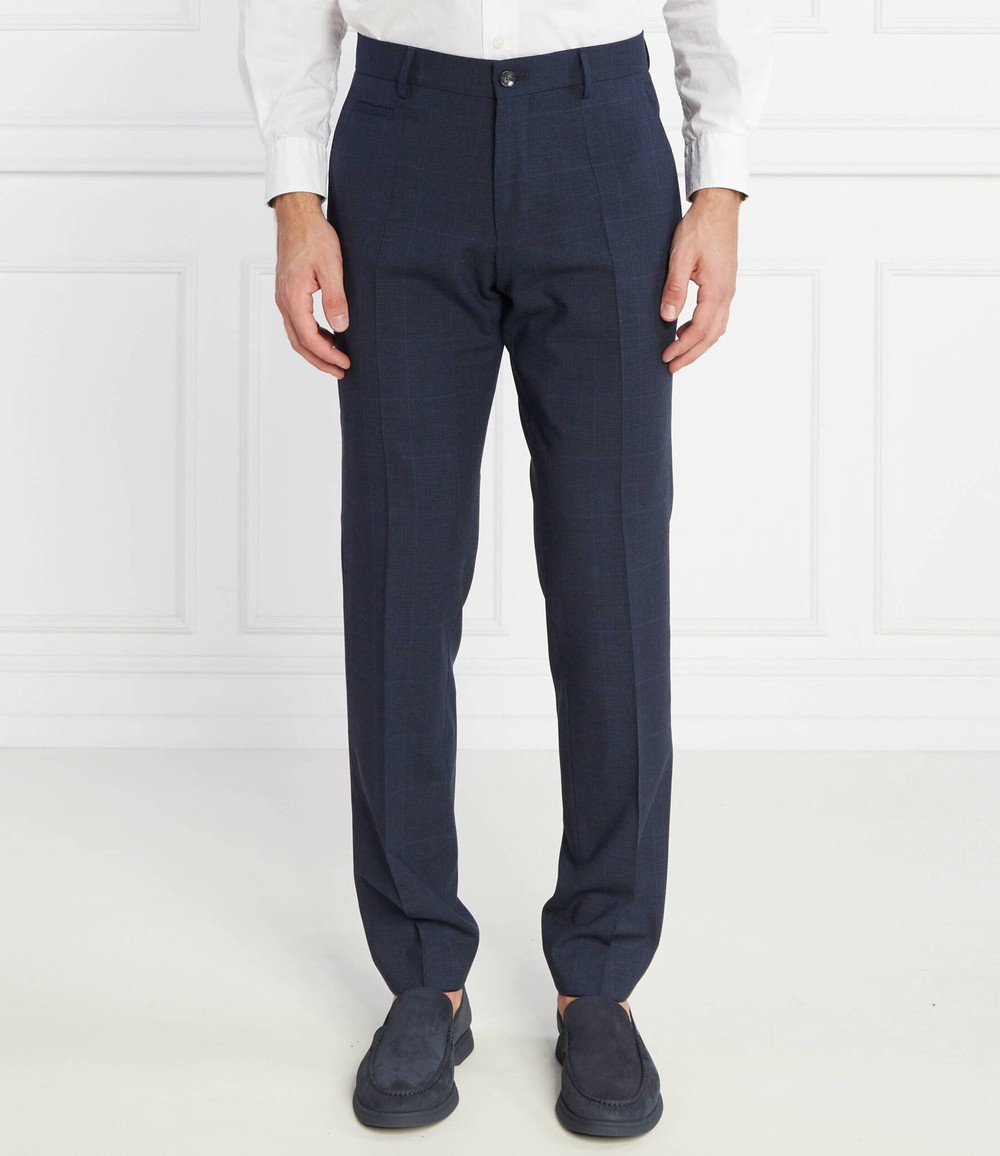 Брюки H-Genius-224 BOSS BLACK - темно-синий(50500110)