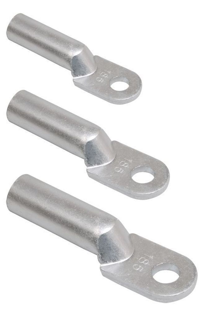 Наконечник алюминиевый DL-185мм опрес. IEK UNP10-185-18-16