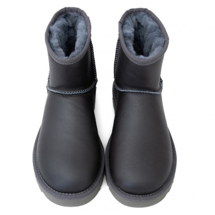 UGG Mens Classic Mini II Metallic Grey