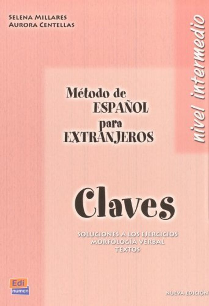 Metodo Espanol Extranjeros Intermedio Libro De Claves