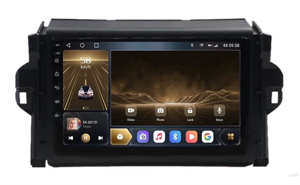 Штатная магнитола OWNICE OL-9699-P для Toyota Fortuner 2015-2023 на Android 10.0