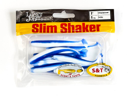 Мягкая съедобная приманка LJ Pro Series Slim Shaker 3in (76 мм), цвет T69, 9 шт
