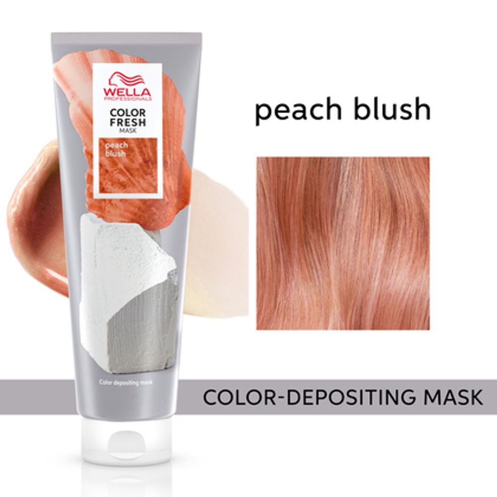 Wella Color Fresh Mask Румяный персик Маска оттеночная кремовая 150мл