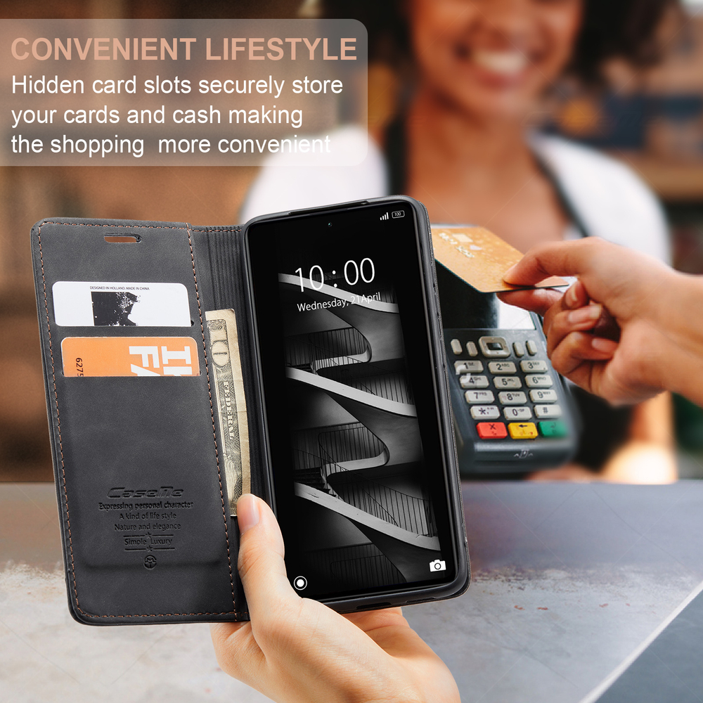 Чехол-книжка CaseMe Matte Xiaomi Redmi Note 12 Pro 5G