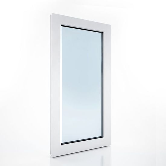 Окно пластиковое ПВХ 700*1150 глухое Ивапер 60