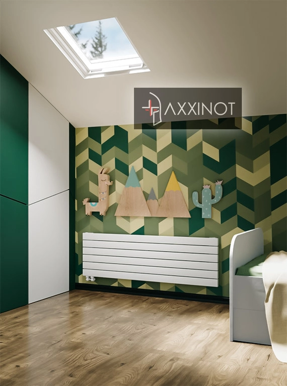 Axxinot Adero Z 1500 - горизонтальный трубчатый радиатор шириной 1500 мм