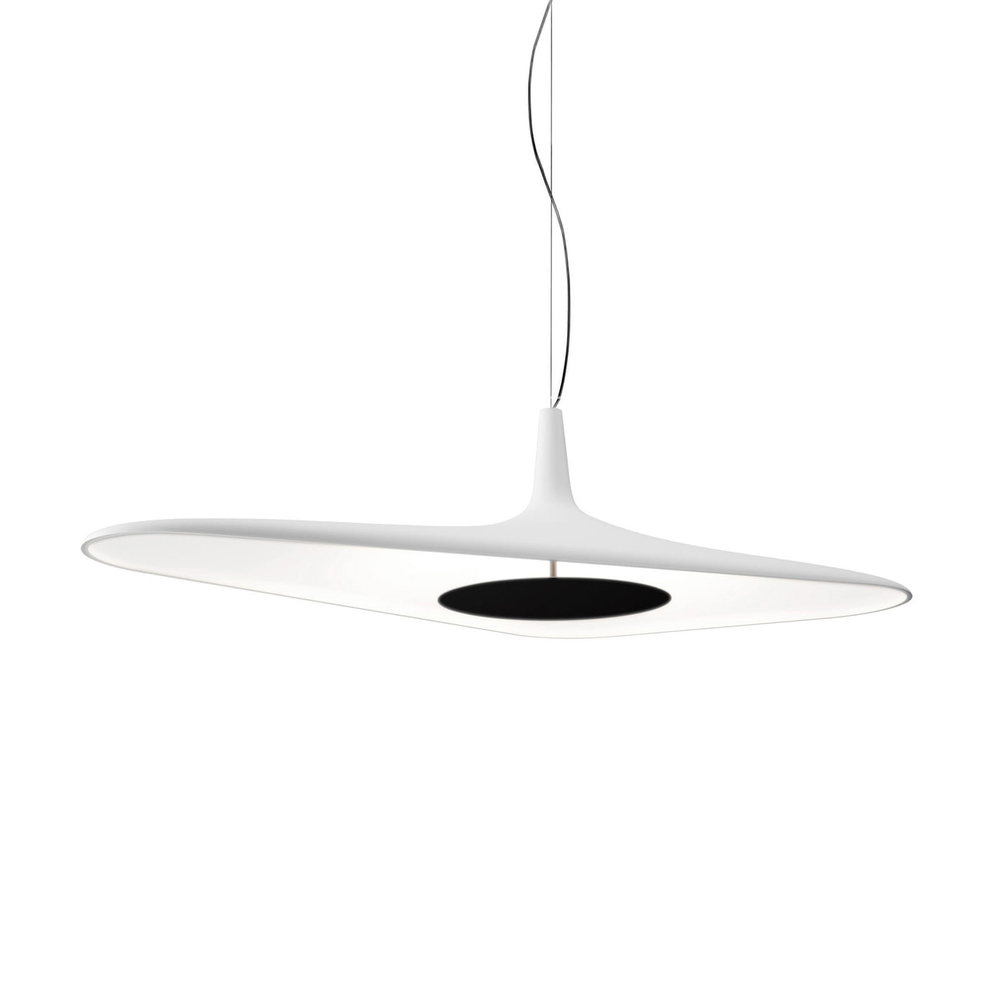 Pendant design lamp  Soleil Noir by Luceplan (White)