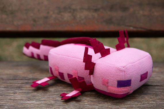 Yumşaq oyuncaq \ Мягкая игрушка \ Soft toys Minecraft pink 30 sm