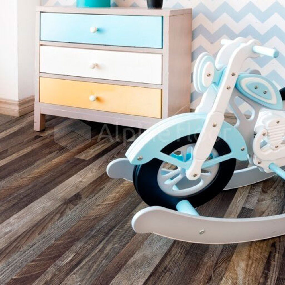 Кварцвиниловая плитка Alpine Floor Easy Line ECO 3-11 Орех состаренный