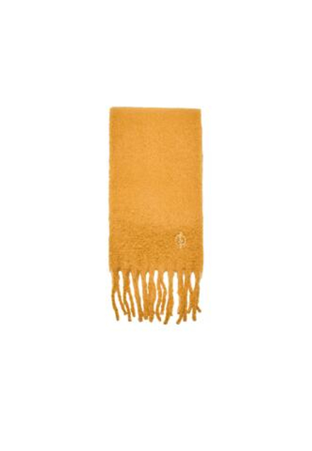 STRADIVARIUS Базовый шарф, золотой