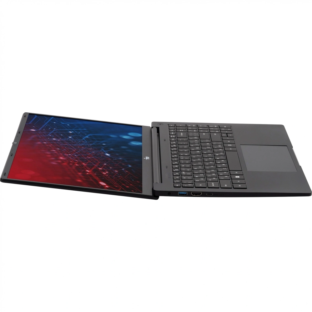 Ноутбук IRU Strato 15ALI Core i3 1215U 8Gb SSD256Gb Intel UHD Graphics 15.6" IPS FHD Win11Pro Multi Language 64 black (2059106)