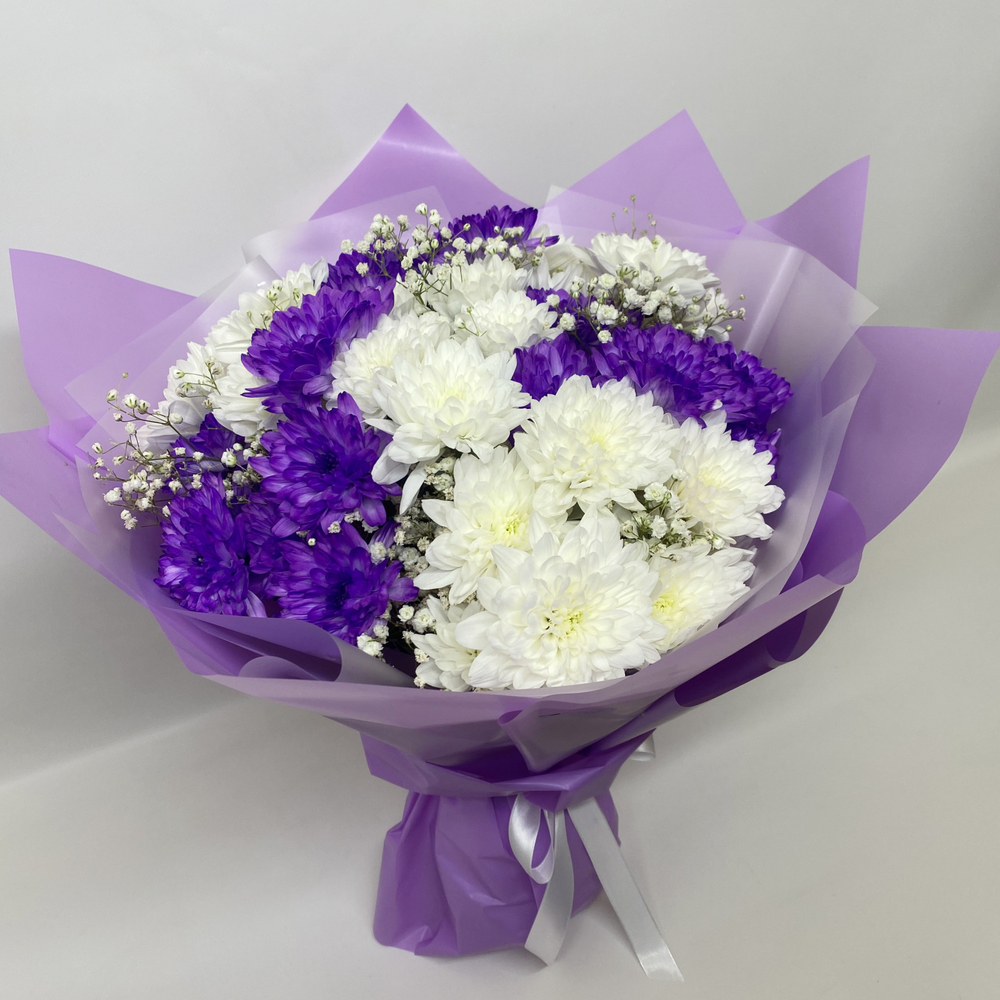 Букет хризантем Марина