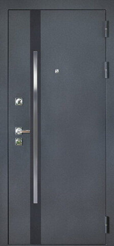 Стальная дверь "Меккано". Заказная модель.