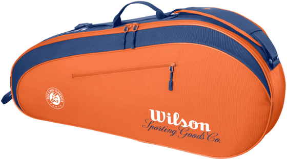 Сумка теннисная Wilson Roland Garros Team 3PK Clay/Navy (2026)