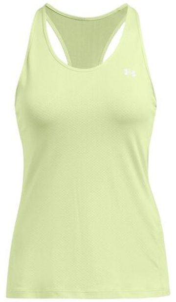 Женский топ теннисный Under Armour Women's HeatGear Armour Racer - зеленый